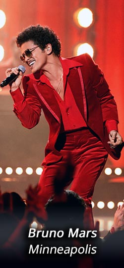 Bruno Mars Minneapolis Tickets
